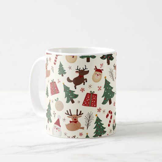 tasse de noël (Devant gauche)