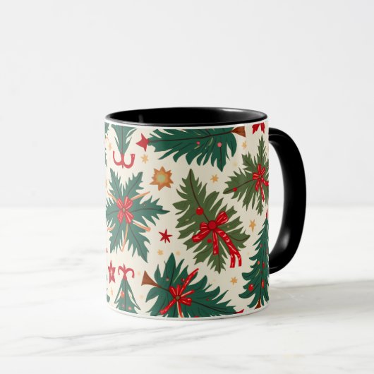 tasse de noël (Devant droit)