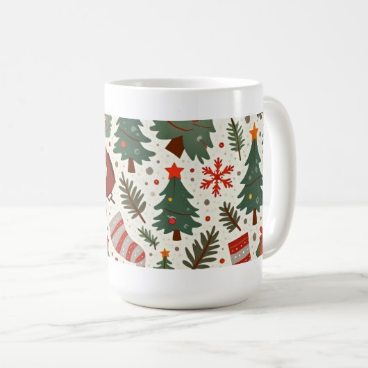 tasse de noël (Devant droit)