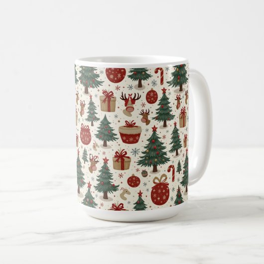 tasse de noël (Devant droit)