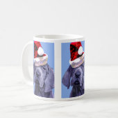 Tasse de Noël 3 du chiot X de great dane (Devant gauche)