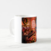 tasse de Noël à café avec beaucoup de célébrations (Devant gauche)