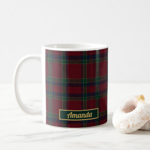 Tasse de Noël à carreaux de style Heritage classiq