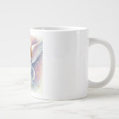 Tasse de Noël Aquarelle : Ange Céleste  (Droite)