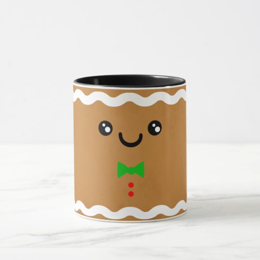 Tasse de Noël au biscuit au gingembre (Centre)