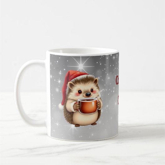 Tasse de Noël au café Hérisson (Gauche)