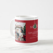 Tasse de Noël avec photo (Devant gauche)