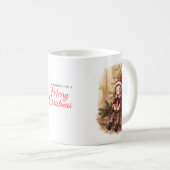 Tasse de Noël avec Poupée (Devant droit)