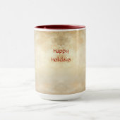 Tasse de Noël avec un bonhomme de neige en sucre (Centre)