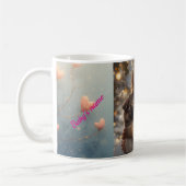 Tasse de Noël bébé et chien mignons (Gauche)