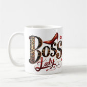 Tasse de Noël Boss Lady – Édition Holiday Heels (Gauche)