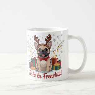 Tasse de Noël Bouledogue Français – Fa La La Frenc