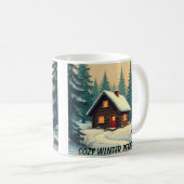Tasse de Noël Cabane Rustique (Devant droit)