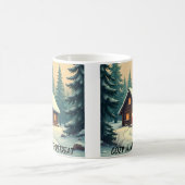 Tasse de Noël Cabane Rustique (Centre)