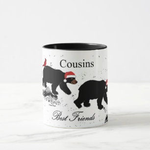 Tasse de Noël   Cousins Meilleurs Amis Pour Toujou