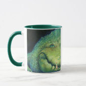 Tasse de Noël d'alligator (Gauche)