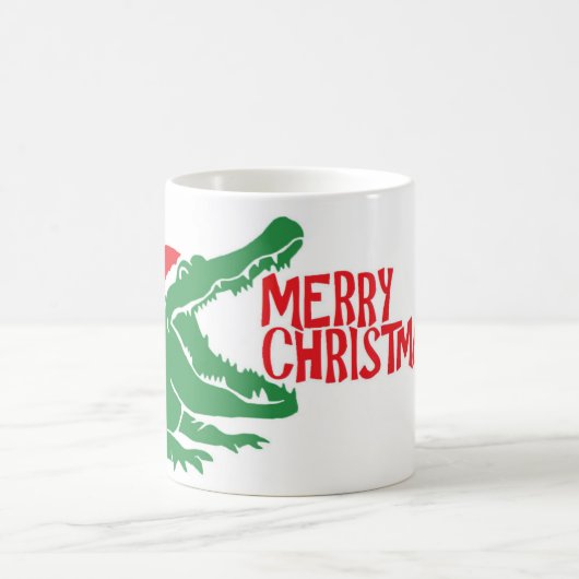 Tasse de Noël d'alligator (Centre)