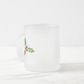 Tasse de Noël de baies de houx (Devant gauche)