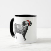 Tasse de Noël de Bélier (Devant gauche)