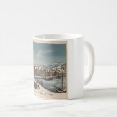 Tasse de Noël de Bergen, Norvège (Devant droit)