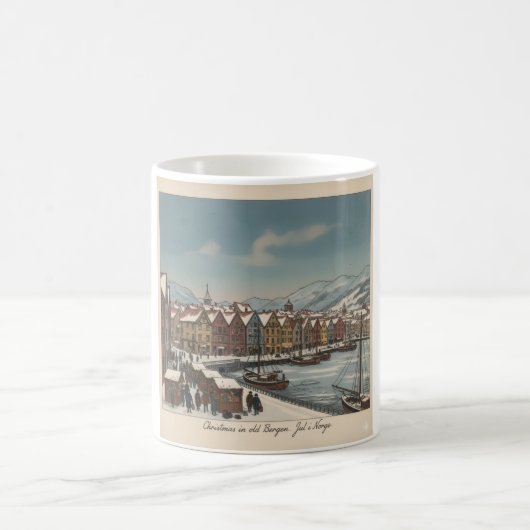 Tasse de Noël de Bergen, Norvège (Centre)