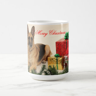 Tasse de Noël de berger allemand
