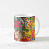 TASSE DE NOËL DE CAT DU BENGALE (Devant droit)