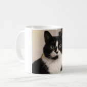 Tasse de Noël de chat de smoking (Devant gauche)