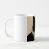 Tasse de Noël de chat de smoking (Gauche)