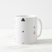 Tasse de Noël de conception moderne (Devant droit)