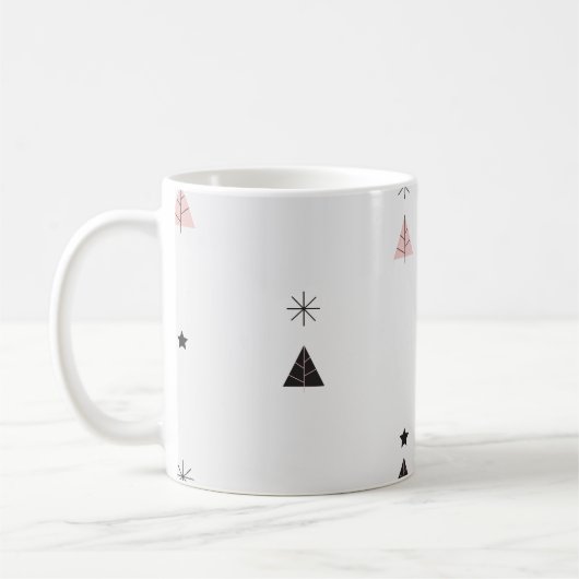 Tasse de Noël de conception moderne (Gauche)