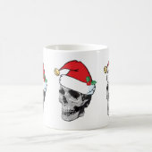 Tasse de Noël de crâne de Père Noël (Centre)