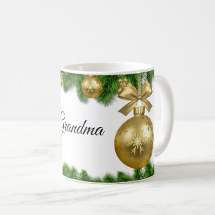 Tasse de Noël de grand-mère