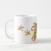 Tasse de Noël de grenouille d'arbre (Gauche)