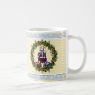 Tasse de Noël de guirlande de casse-noix de