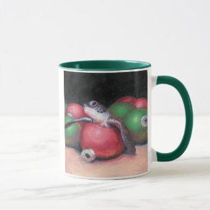 Tasse de Noël de la Floride de tortue de mer