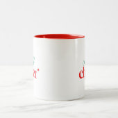 Tasse de Noël de la tasse de police moderne joyeus (Centre)