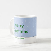 Tasse de Noël de labrador retriever (Devant gauche)