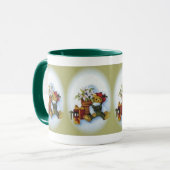 tasse de Noël de nounours (Devant gauche)