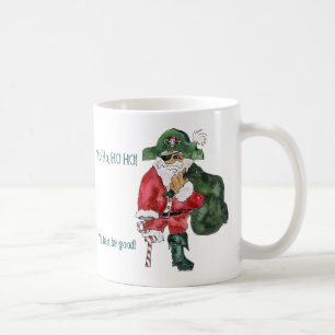 Tasse de Noël de pirate de Père Noël