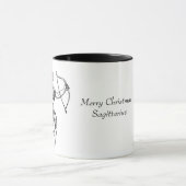 Tasse de Noël de Sagittaire (Centre)