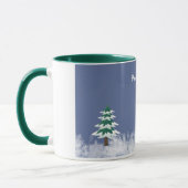 Tasse de Noël de teckel (Gauche)