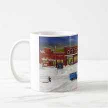 Tasse de Noël de ville natale