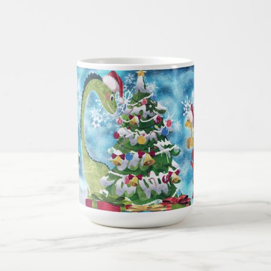 Tasse de Noël Dino (Centre)