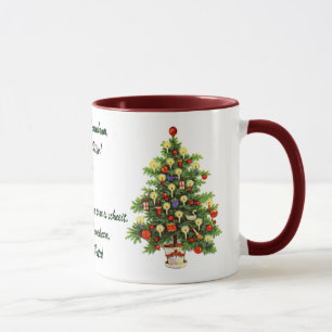 Tasse de Noël d'O Tannenbaum