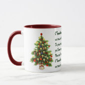 Tasse de Noël d'O Tannenbaum (Gauche)