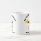 Tasse de Noël drôle de chien – Pas d'aboiement ava (Centre)