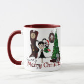 Tasse "de Noël effrayant" (Gauche)