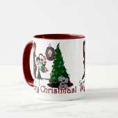 Tasse "de Noël effrayant" (Devant gauche)