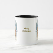 Tasse de Noël équestre pour café (Centre)